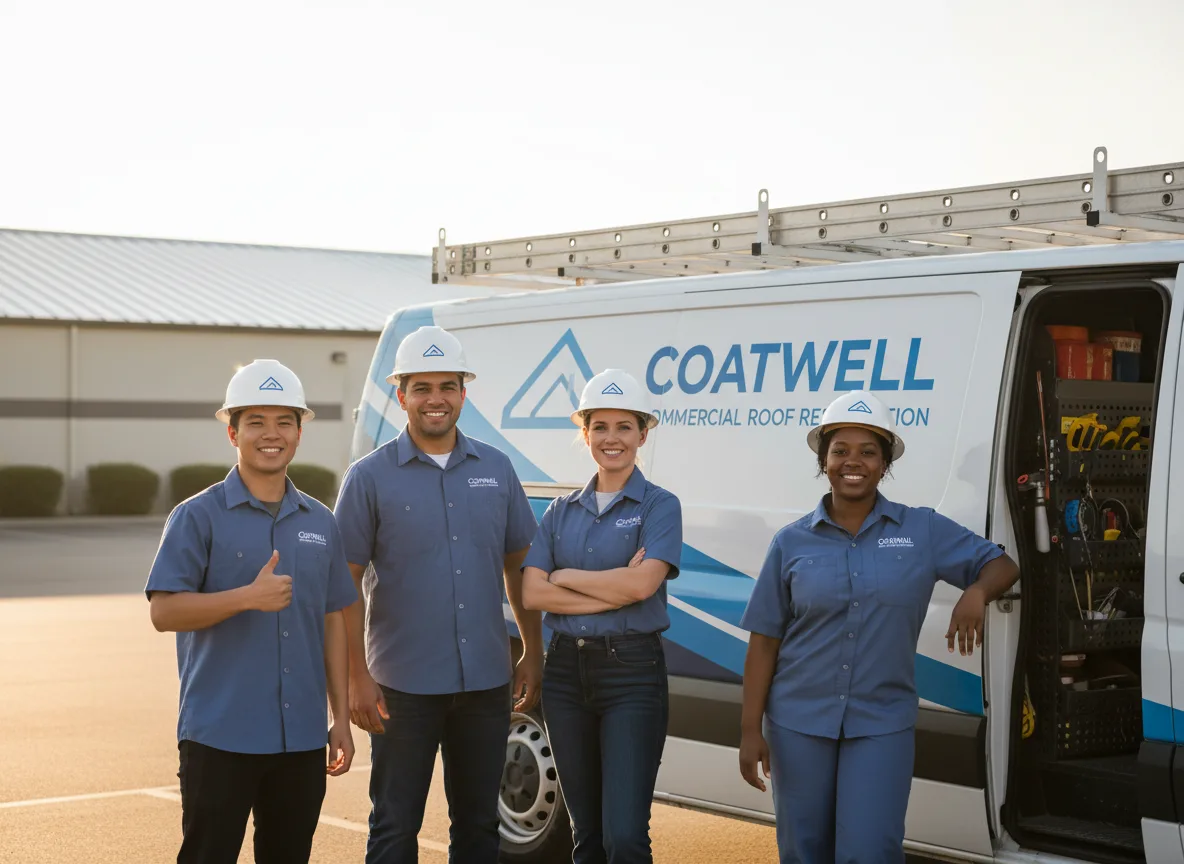 Commercial roof coating company in Stanton, AL